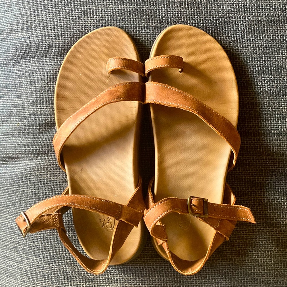 Chaco leather Tulip sandal with toe loop